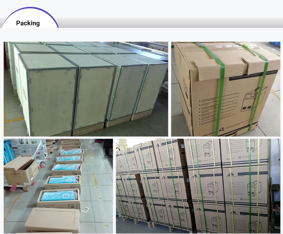6kw Solar Power Inverter , Sine Wave Dc To Ac Power Inverter