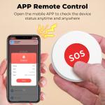 Tuya WIFI Smart SOS Call Button Wireless Caregiver Pager Smart Call System Nurse