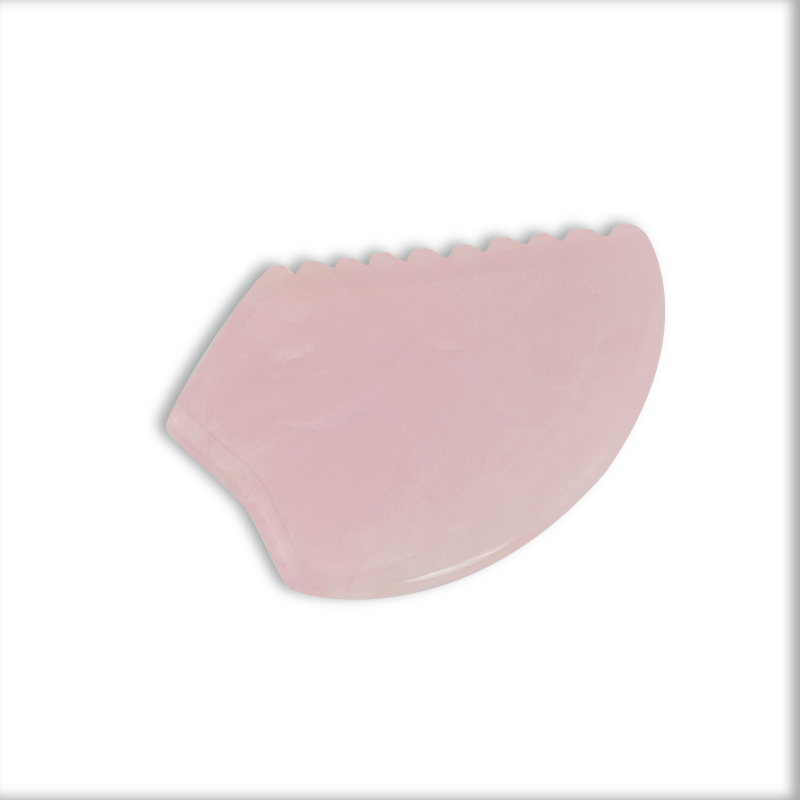 Anti Aging Rose Quartz Hair Jade Comb