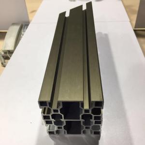 Wholesale Silver Color Industrial Aluminum Extrusion T Slot Curtain Wall Profile from china suppliers