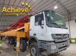 Light And Efficient M46-5 Putzmeister Used Concrete Pump Truck Mounted
