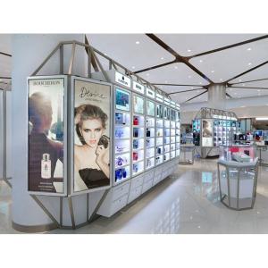 Wholesale Spay Painted SS Display Stand Fireproof Cosmetic Display Racks from china suppliers