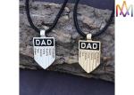 OEM ODM Family Name Pendant Mens Engraved Necklace