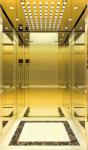 Luxury Machine Room Less Elevator Fuji VVVF Control Passenger Lifts