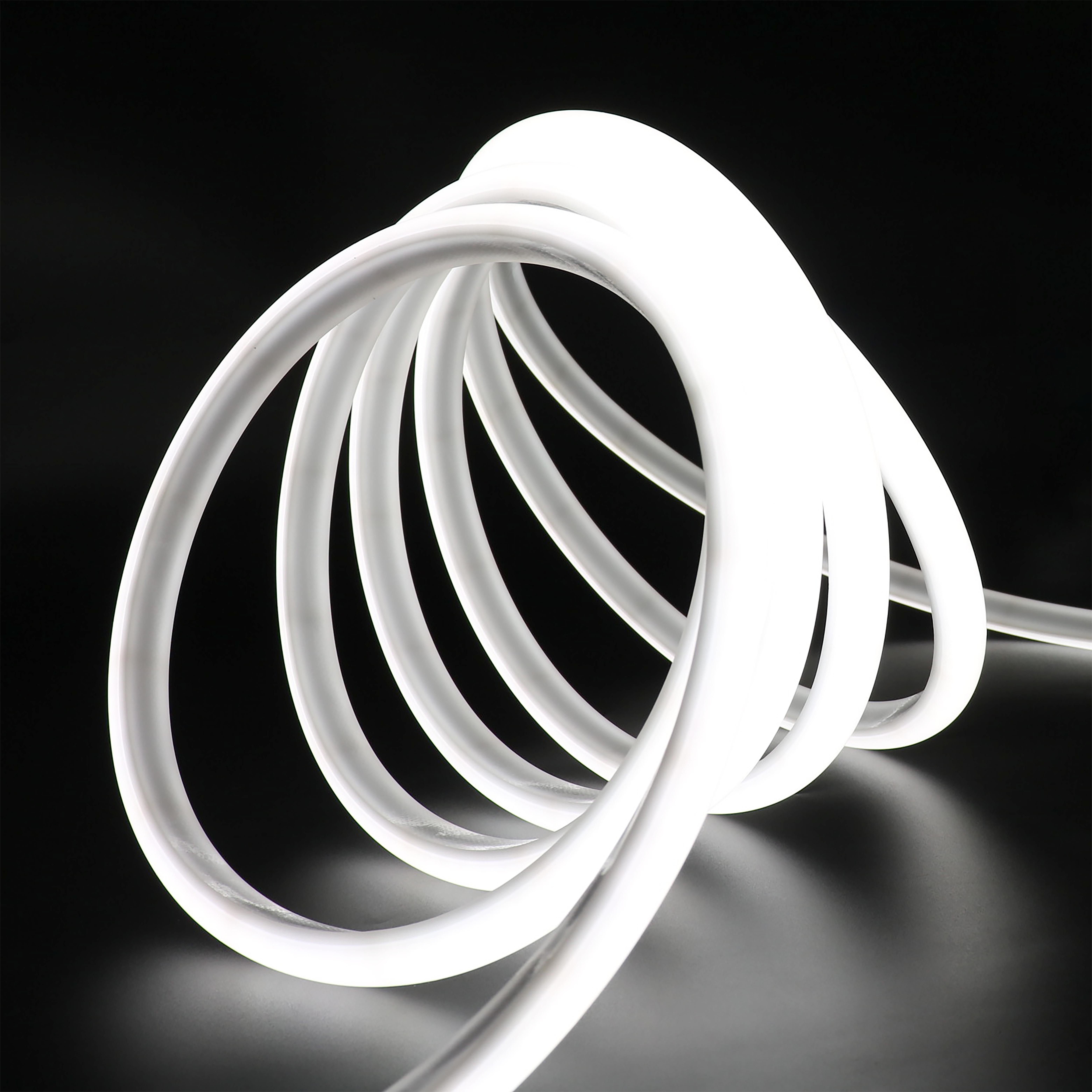 Superbright Ed Flexible Neon Light Extrusion Silicone Neon Light IP65 48V For Building