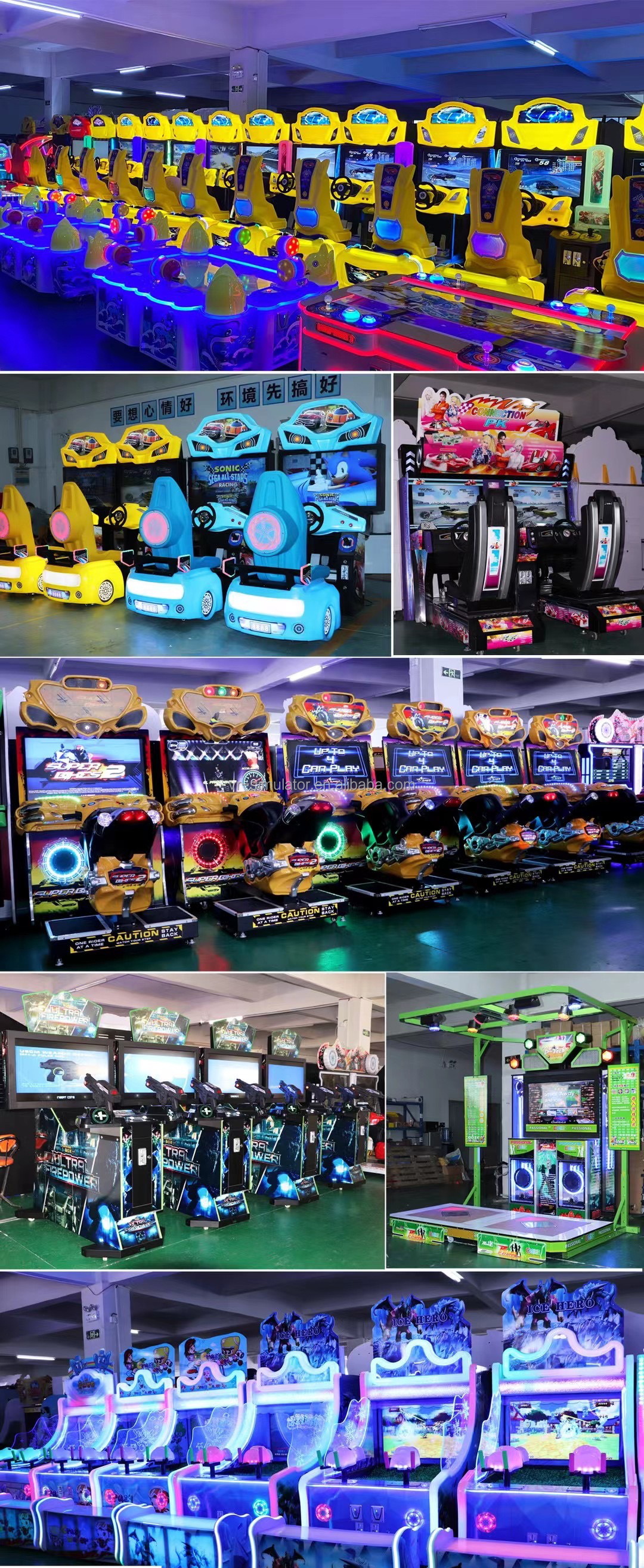 Dreamland 2022 New arrival and original coin operated driving arcade simulator super moto 3 game machine for sale