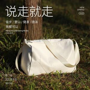 Wholesale SPRING NEW CROSS-BORDER WATERPROOF LARGE CAPACITY DRY AND WET SEPARATION TRAVEL BAG LEISURE STORAGE YOGA SWIMMING FITNES from china suppliers