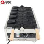 Food Beverage Electric Taiyaki Maker Non-stick Stainless Steel Open Mouth Waffle