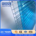 Twin Wall Polycarbonate Sheet Clear 8mm Twin Wall Roofing Uv Blocking Polycarbon