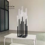 9 Arm Table Crystal Candelabra Wedding Centerpieces For Sale Large 120cmx35cm