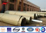 70ft Typeht Steel Power Transmission Poles 69kv Tapered Galvanised