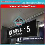 Airport Hanging LED Direction Signage