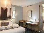 Guinea-Bissau hotel bedroom furniture set from China factory of wood bed with