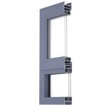 Waterproof Casement Window Profile 6063 T6 aluminium extrusion channel profiles