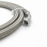 Stainless Steel Braided 8AN 3/8" Corrugated PTFE Hose