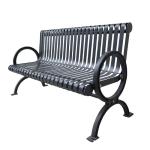 Urban Street Furnitures ISO14001 Stainless Steel Garden Bench