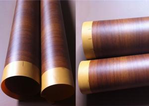 Wholesale Waterproof Pvc Foil For Membrane Press Vacuum Red Rosewood 500m Roll from china suppliers