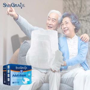 Wholesale SnuGrace OEM ODM Adult Diaper High Absorption Printed Ultra Thick Disposable Breathable from china suppliers