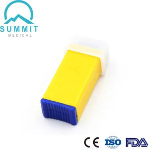 Wholesale Sterile Safety Lancet with One Hand Operation, 26G 1.8mm, Yellow, 100 Pieces from china suppliers