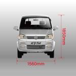 DFSK 40L RHD Cars Gasoline K01H Mini Kei Utility Truck Right Hand Drive Vehicles