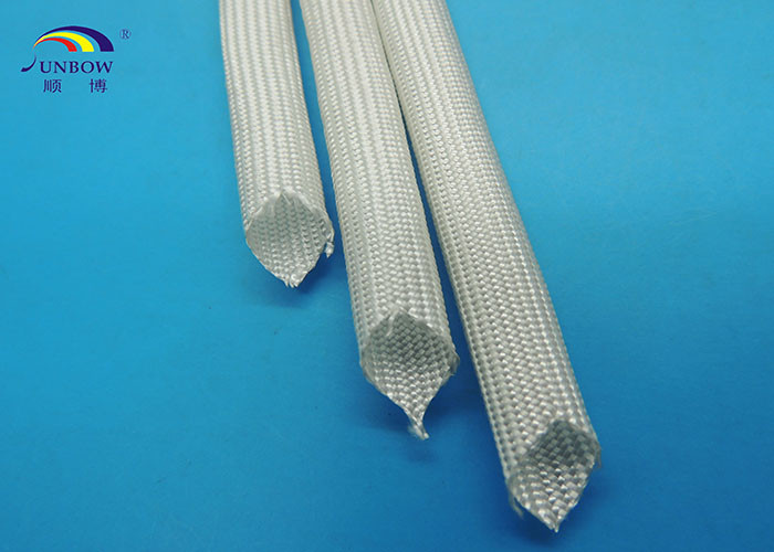 Flame Retardant Fiberglass Braided Sleeving Insulation Sleeves For Cable Assemblies