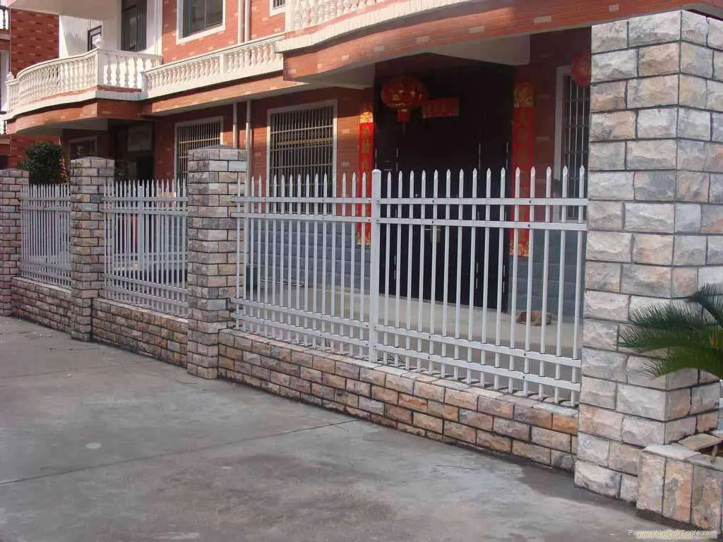 High Hardness Stairs Rails Garden Iron Wrought Fence for American (KXD-IF12)