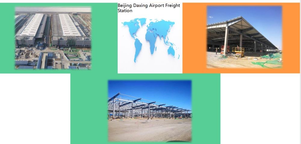 Galvanized Prefabricated Steel Structure Warehouse Metal Frame ODM
