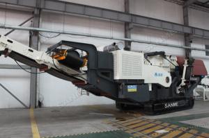 Wholesale Construction Works 950mm Feeding Mobile Stone Crusher from china suppliers