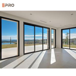 Wholesale Modern 96 X 80mm Patio Glass Sliding Doors Frameless Aluminum from china suppliers