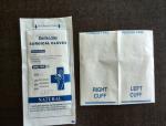 Micro Rough Surface Sterile Examination Gloves , White Latex Gloves Low Protein