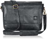 OAK LEATHERS LEATHER MESSENGER BAG FOR MEN AND WOMEN - LAPTOP BRIEFCASE BAG FOR