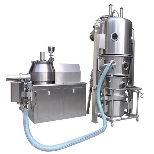 Food Fluidized Bed Granulation Process And Drying Machine Fluid Bed Dryer Processor