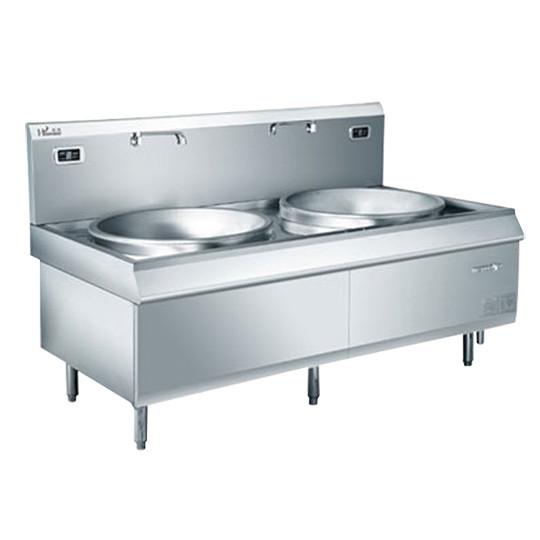 Commercial Single / Double Big Wok Induction Cooker Burner Cooking Range 380V