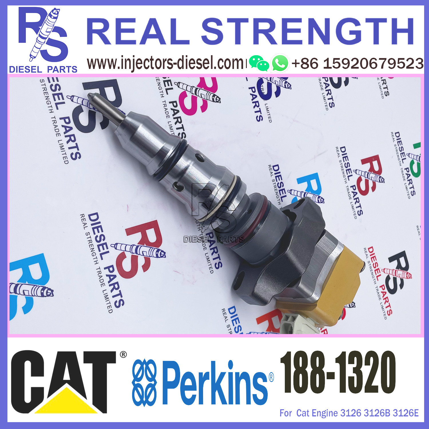 diesel fuel injector 178-6342, 177-4752,188-1320,196-4229 fuel injector for 3126 3126B C7