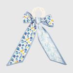 Sweet fresh streamer Hair Tie Pearl bow hair accessories