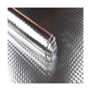 Wholesale 400mm Width Silver Foil Wallpaper Metallic Aluminum Foil Wallpaper For Office from china suppliers