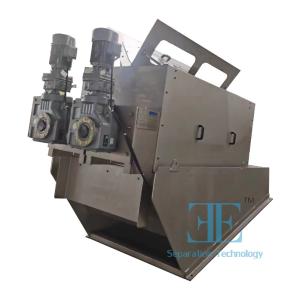 Wholesale 2 Shaft 0.4kw Mixer Power Screw Press Dehydrator For Business Needs from china suppliers