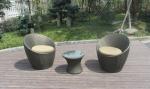 PE Rattan Obelisk Chair