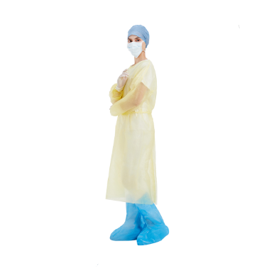 latex free PPE Disposable Isolation Gown For Safety Protection