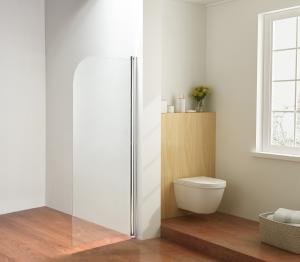 Wholesale 650mmx1450mm 6mm Pivot Glass Shower Door Adjustable Chrome Aluminum from china suppliers
