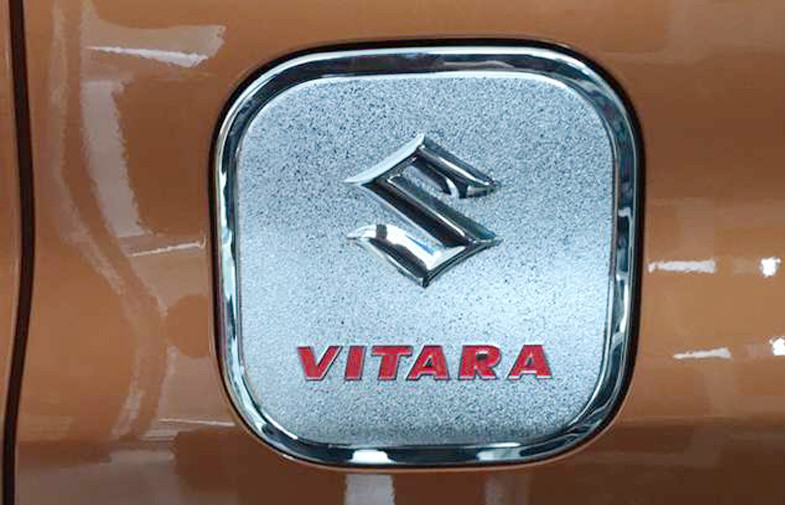 Chromed Auto Body Trim Parts For SUZUKI VITARA 2015 Fuel Tank Cap Cover