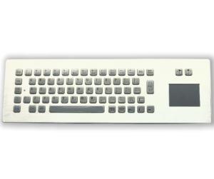 Wholesale KIOSK IP65/IK07 Industrial PC Keyboard Stainless Steel With TouchPad waterproof dustproof Front Panel Mounted -40℃ from china suppliers