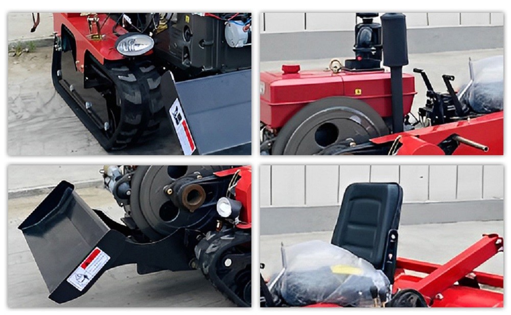Compact Agricultural Crawler Tractor 25 Hp Mini Dozer Crawler Tractor