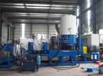 Two Stage PET Flakes Pelletizing Machine Plastic Film Recycling 100mm