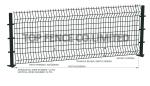 3D wire mesh fence panels