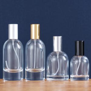Wholesale Personal Care Square Perfume Spray Bottle Atomizer 100ml Transparent Glass from china suppliers
