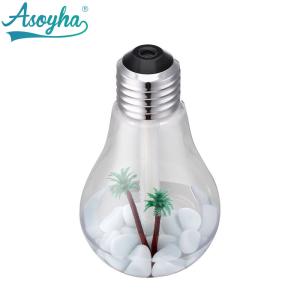 Wholesale 400ml Aroma Air Humidifier , Light Bulb Humidifier 153*88*88mm Size from china suppliers
