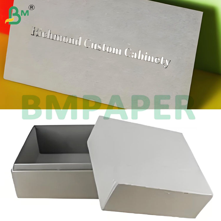 2mm Recycle Pulp High Stiffness Double Side Grey Cardboard Sheets
