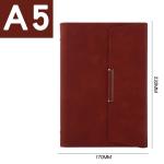 Leather Binder Business Planner With Pen Stationary Set Gift Box Customized Logo
