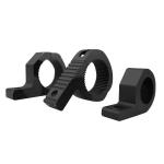 Round Tube Led Light Bar Roof Mounting Brackets , SUV Roof Mount Light Bar